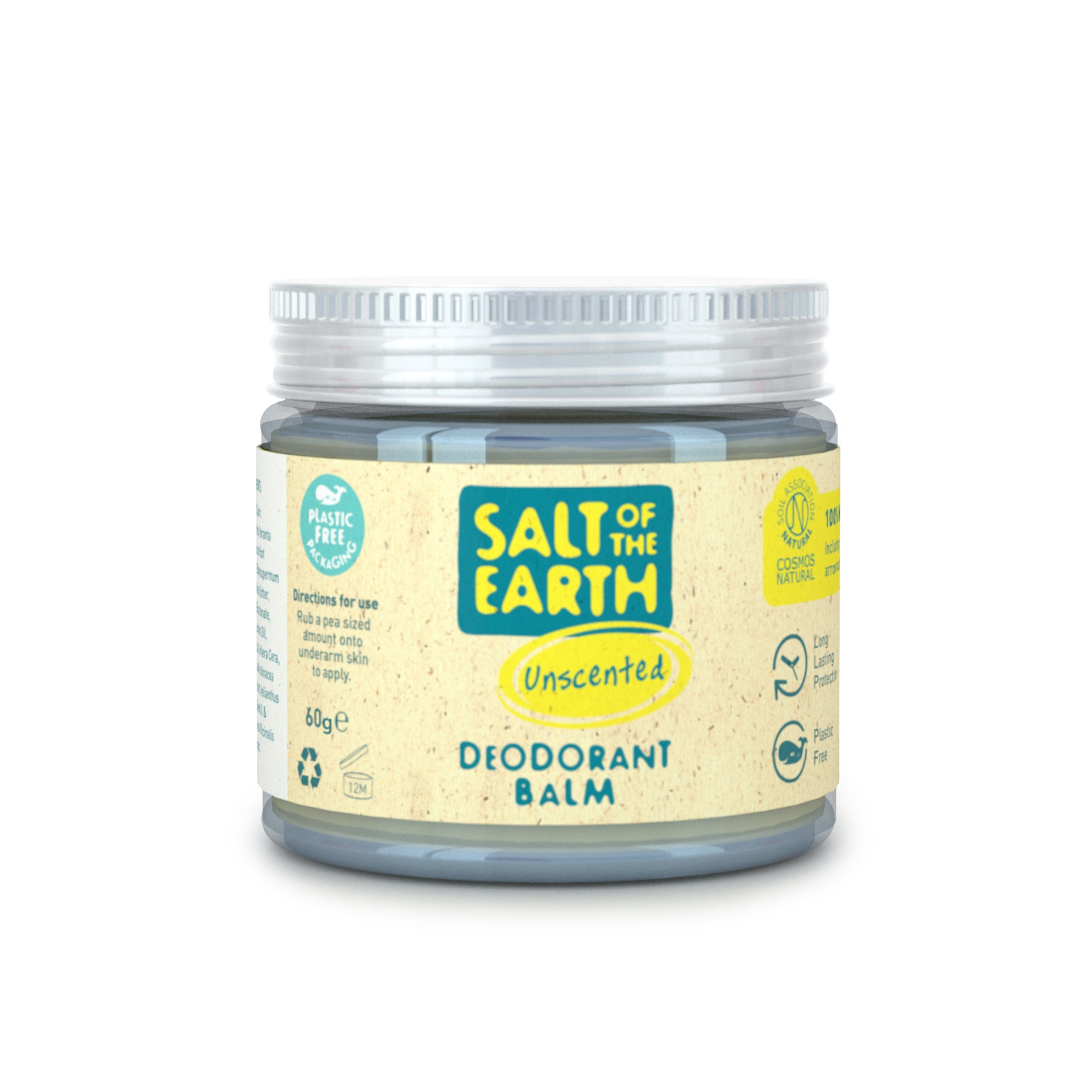 SHORT DATED - Unscented Natural Deodorant Balm